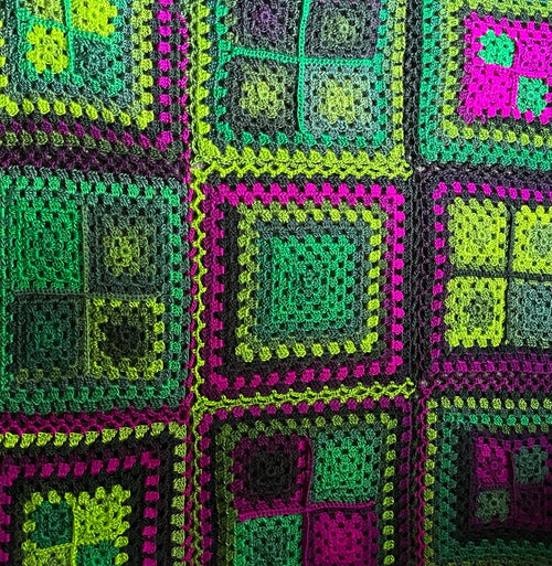 A beautiful crocheted wicked blanket 1M x 1M