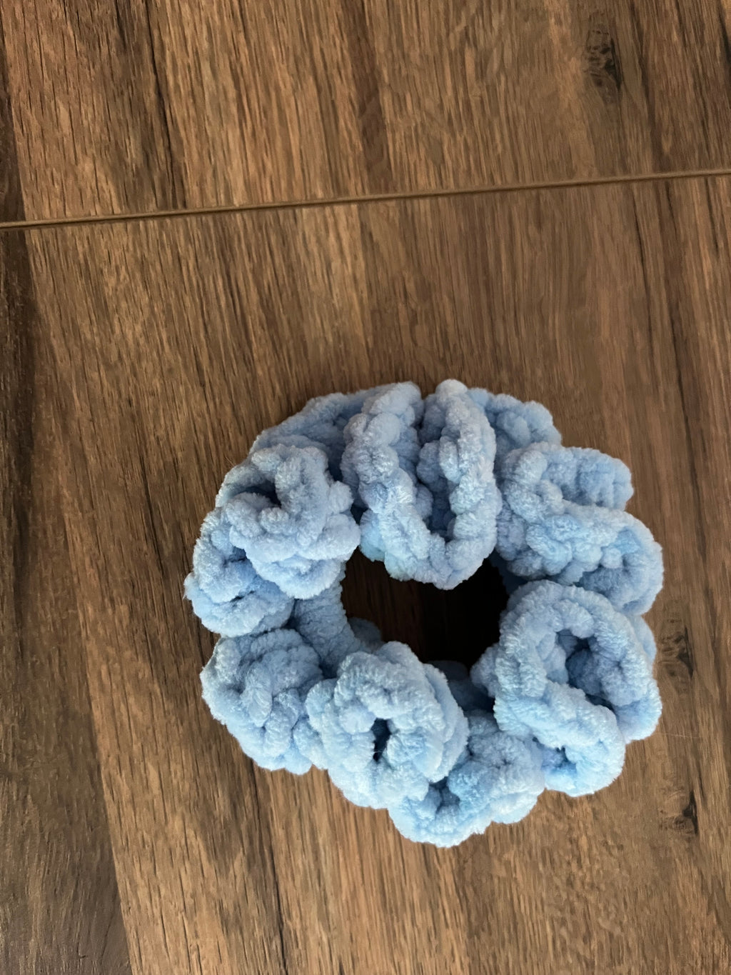 Pack of 3 hand made chenille scrunchies