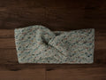 Handmade knitted dotted cowl