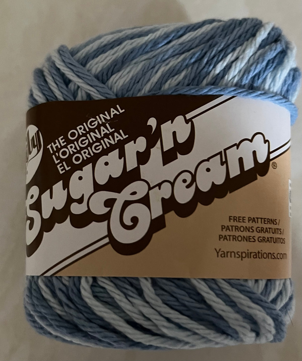 Lily Sugar ‘n cream faded denim 100% cotton