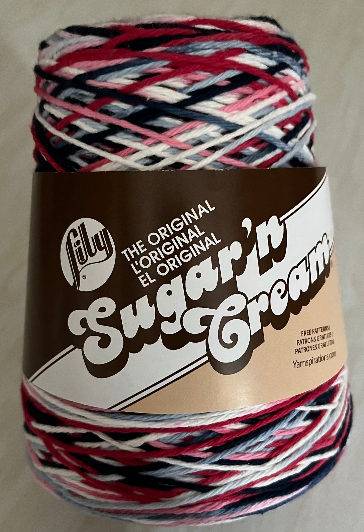 Lily Sugar ‘n cream nautical cone 400g 100% cotton